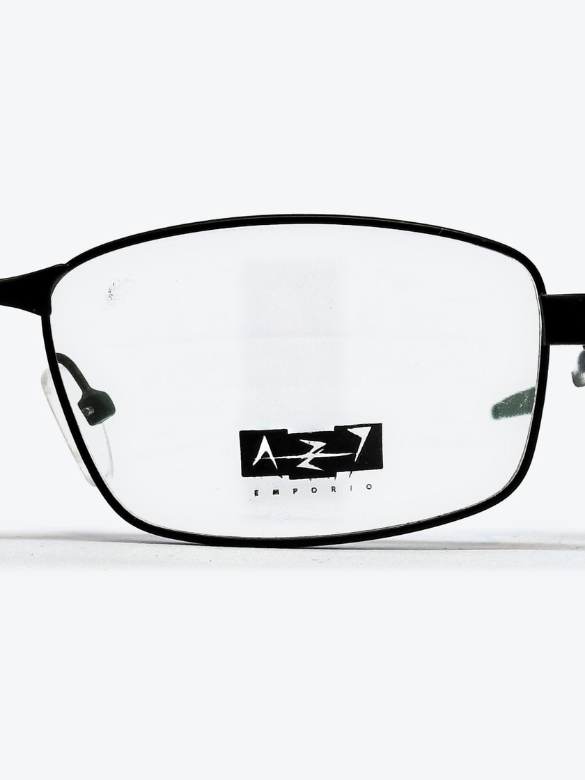 Armação Masculina YZ24192 Retangular Cinza e Preto - foto 3