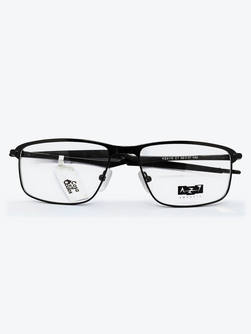 Armação Masculina YZ4115 Retangular Preto - foto 2