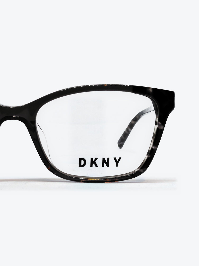 Armação Feminina DKNY DK5034 Retangular Cinza Tartarugado - foto 3