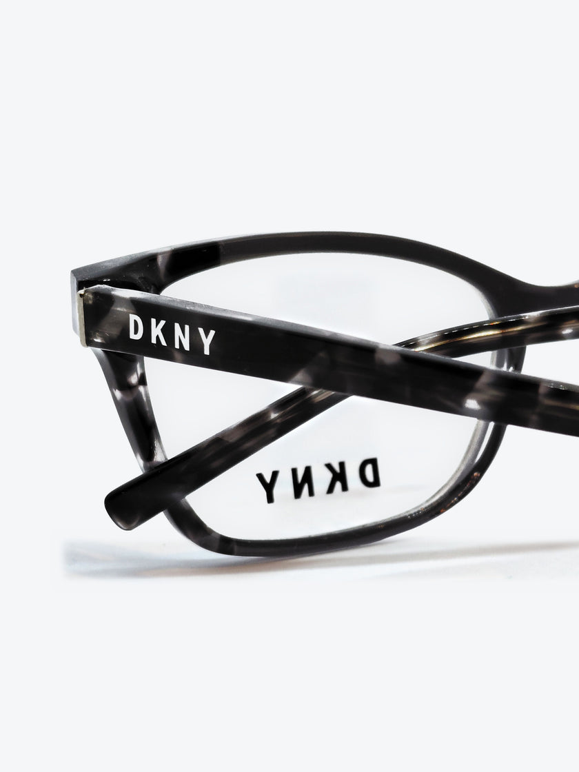 Armação Feminina DKNY DK5034 Retangular Cinza Tartarugado - foto 4