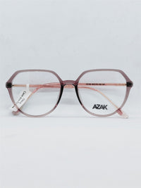 Armação Feminina AZAK 16768 Rosé Translúcida