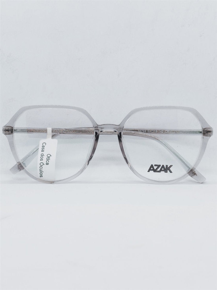 Armação AZAK 16768 Cinza Translúcida