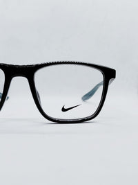 Armação Masculina Nike 7038 Retangular Preta Fosca