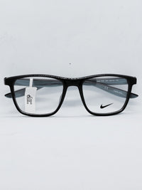 Armação Masculina Nike 7038 Retangular Preta Fosca