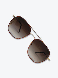 Óculos de Sol RB6440 Aviador Tartaruga Vermelho e Marrom - foto 5