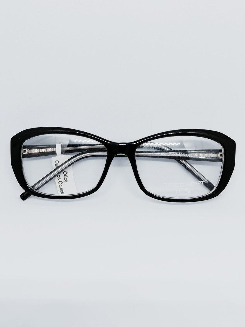 Óculos Optic Concept 1004 preto - dobrado