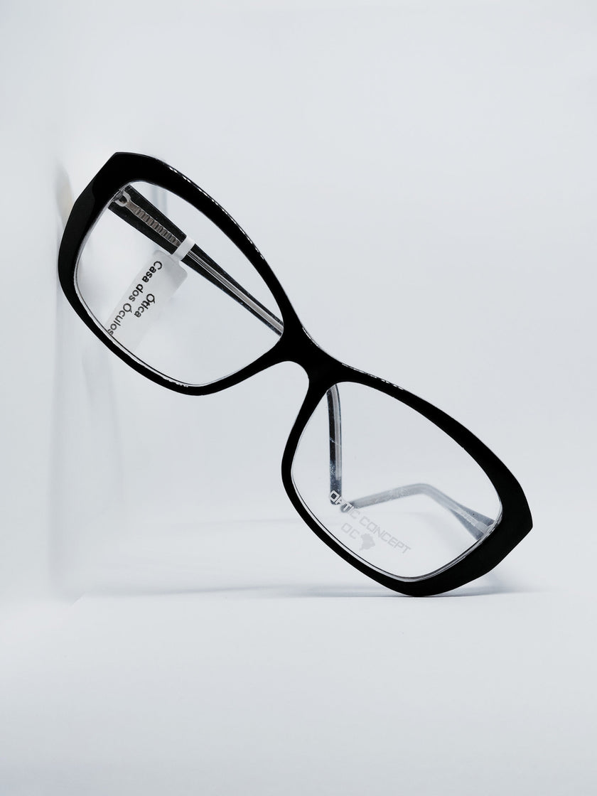 Óculos Optic Concept 1004 preto - lateral