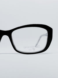 Óculos Optic Concept 1004 preto - ângulo