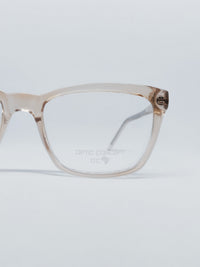 Óculos Optic Concept 1010 nude - detalhe