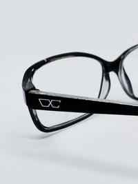 Óculos de Grau Optic Concept 1020 Retangular Preto — haste