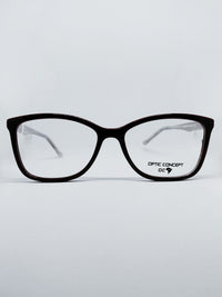 Óculos Optic Concept 1037 vinho - haste