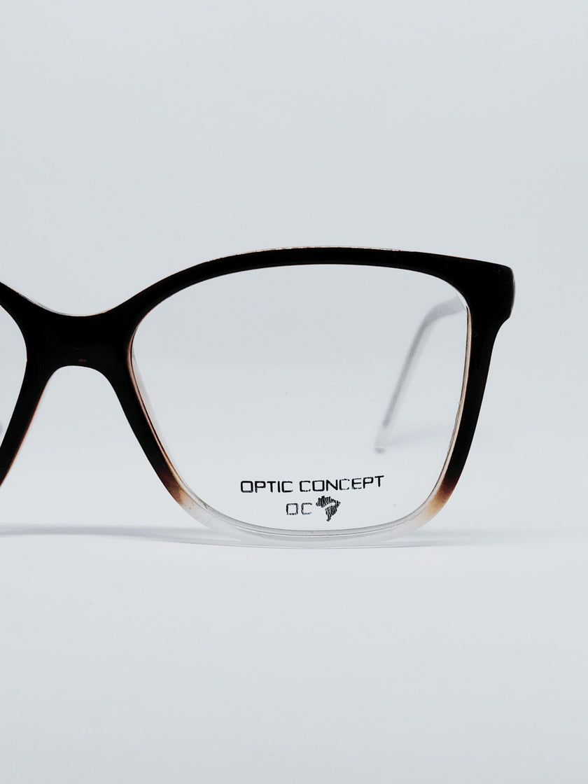 Óculos Optic Concept 1044 tartaruga - lateral