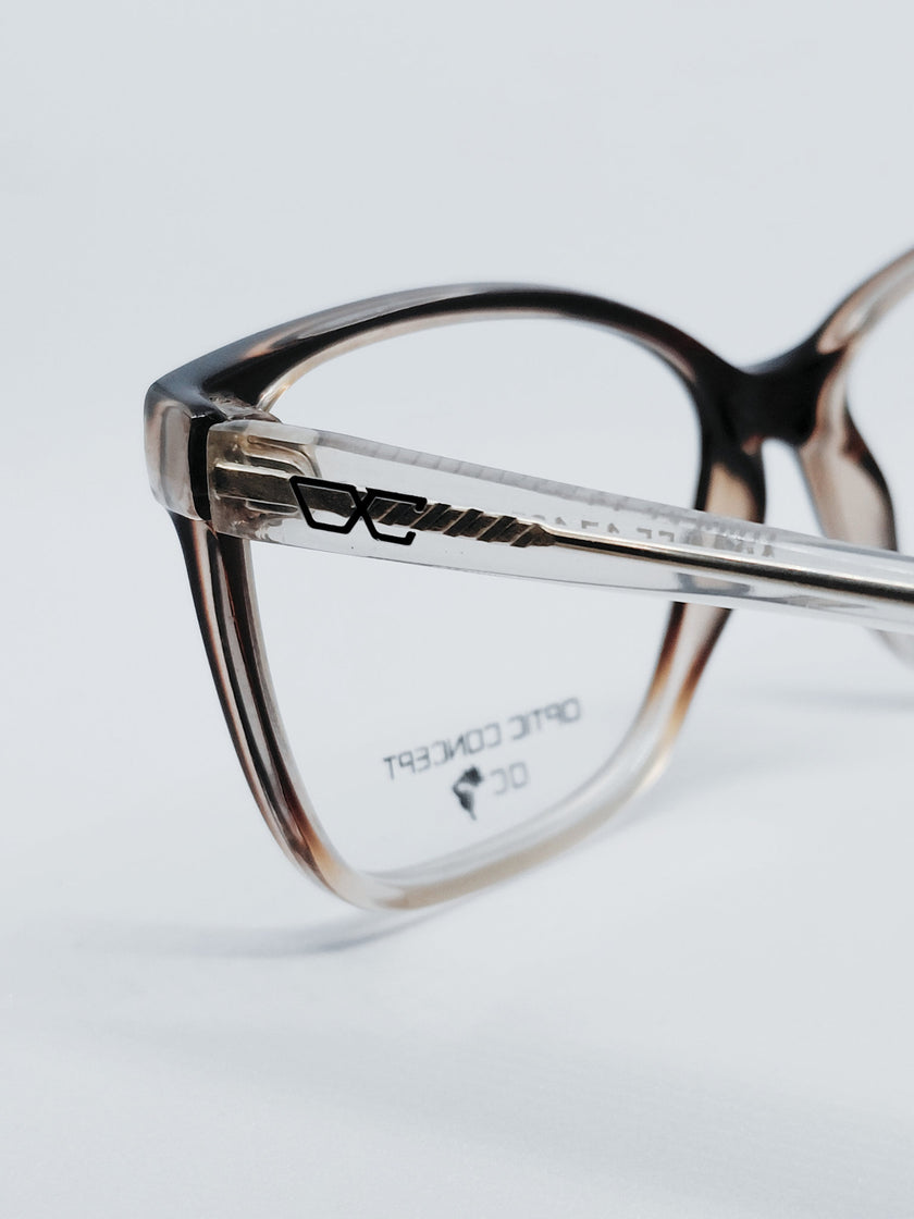 Óculos Optic Concept 1044 tartaruga - medidas