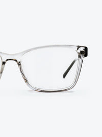 Armação Feminina DKNY DK5038 Retangular Cinza Translúcido - foto 3
