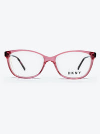 Armação Feminina DKNY DK5041 Gatinho Rosa Translúcido - foto 1