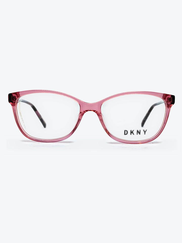 Armação Feminina DKNY DK5041 Gatinho Rosa Translúcido - foto 1