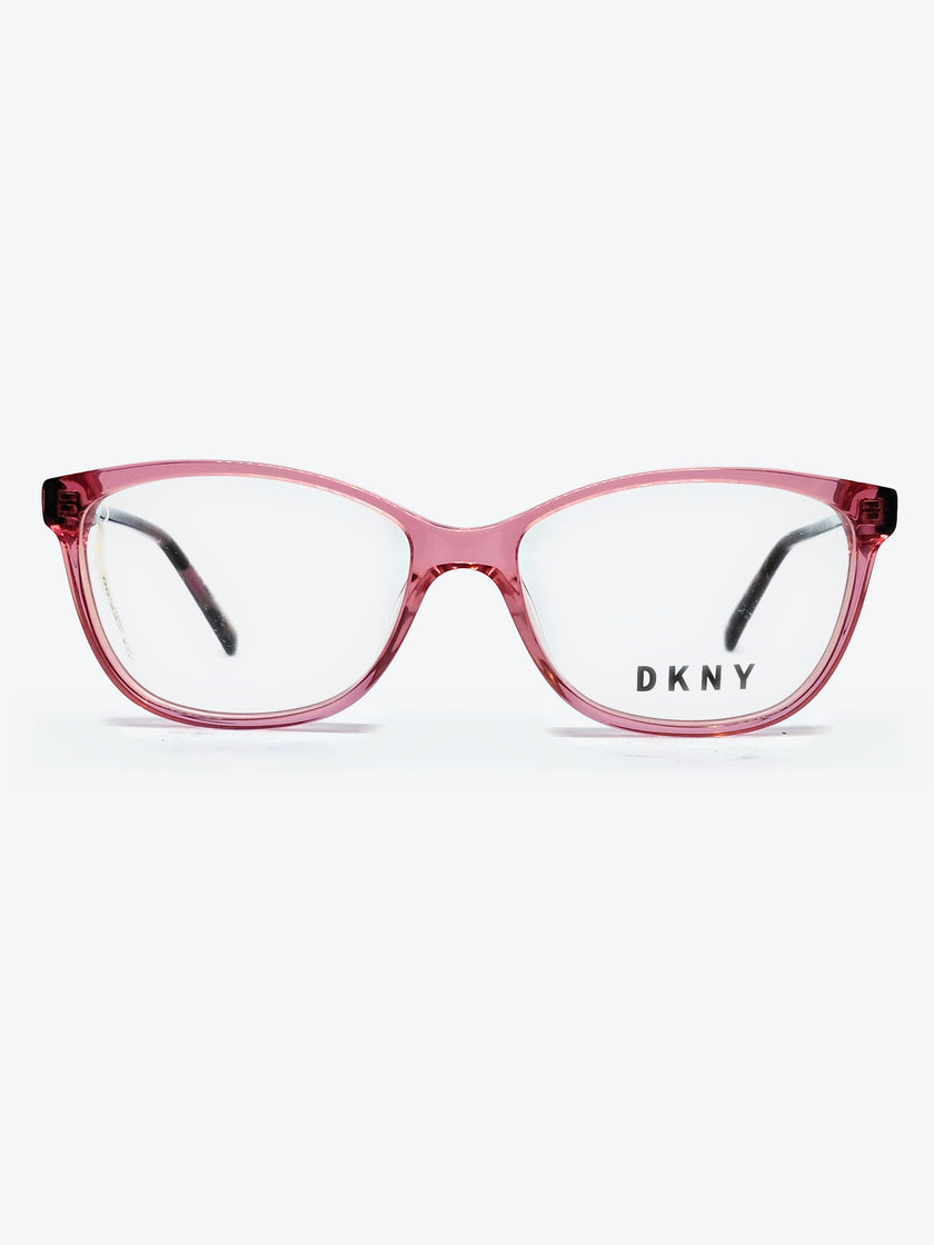 Armação Feminina DKNY DK5041 Gatinho Rosa Translúcido - foto 1
