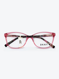 Armação Feminina DKNY DK5041 Gatinho Rosa Translúcido - foto 2