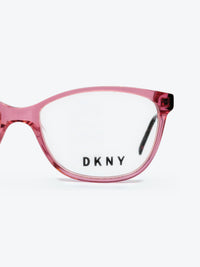 Armação Feminina DKNY DK5041 Gatinho Rosa Translúcido - foto 3