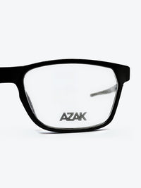 Armação Masculina AZAK FZ7815 Retangular Preto - foto 3