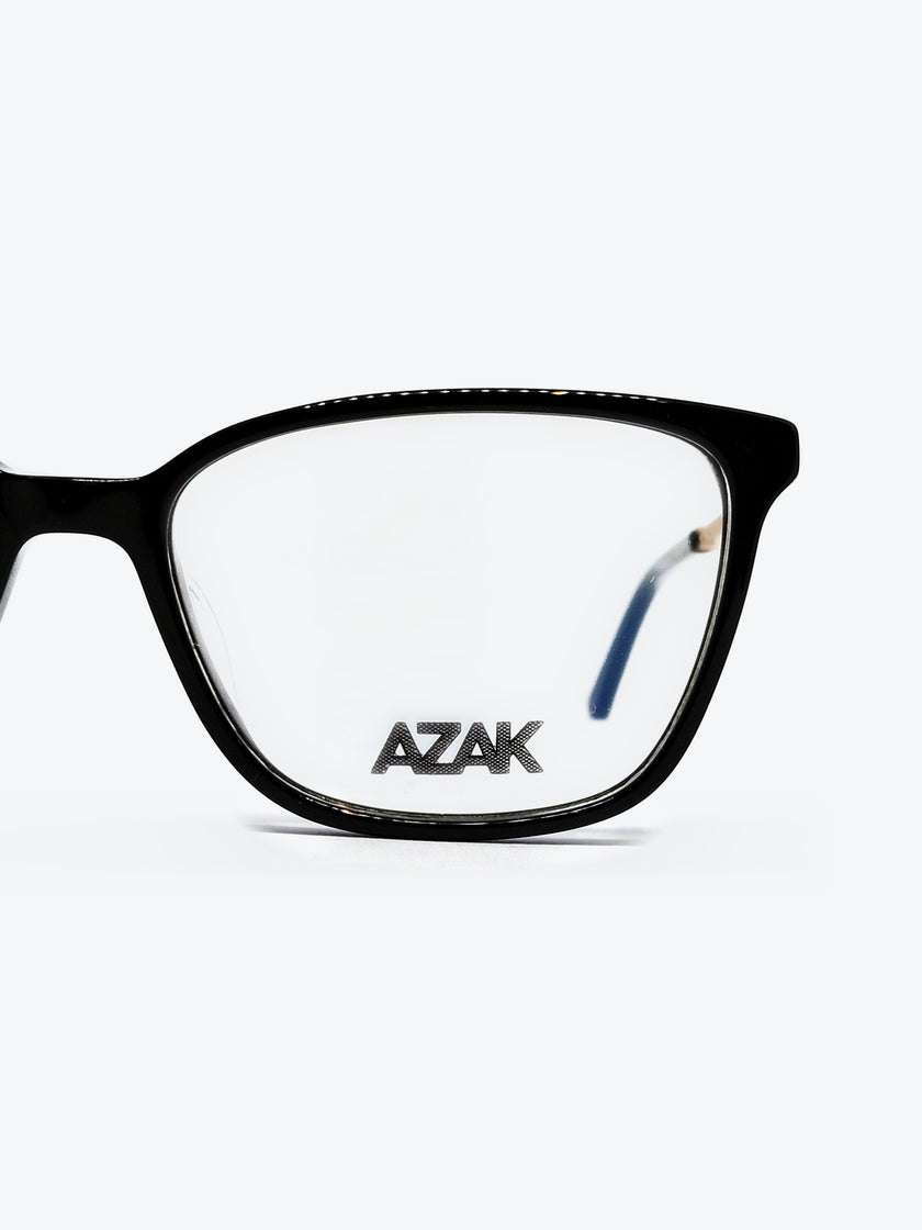 Armação Feminina AZAK HR-ZM275 Retangular Preto - foto 3
