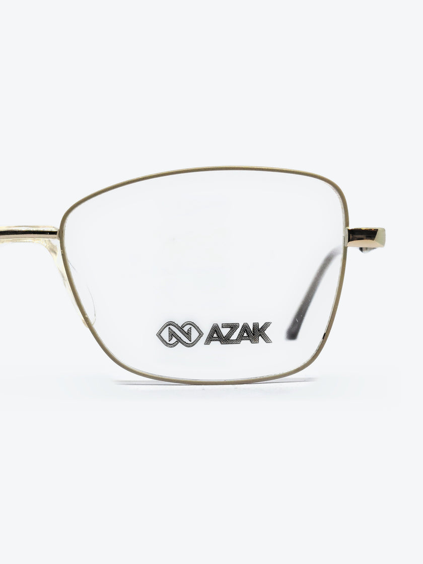 Armação Feminina AZAK SZ4097 Retangular Prata - foto 4