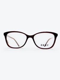 Armação Feminina DKNY DK5005 Gatinho Bordô e Nude - foto 1