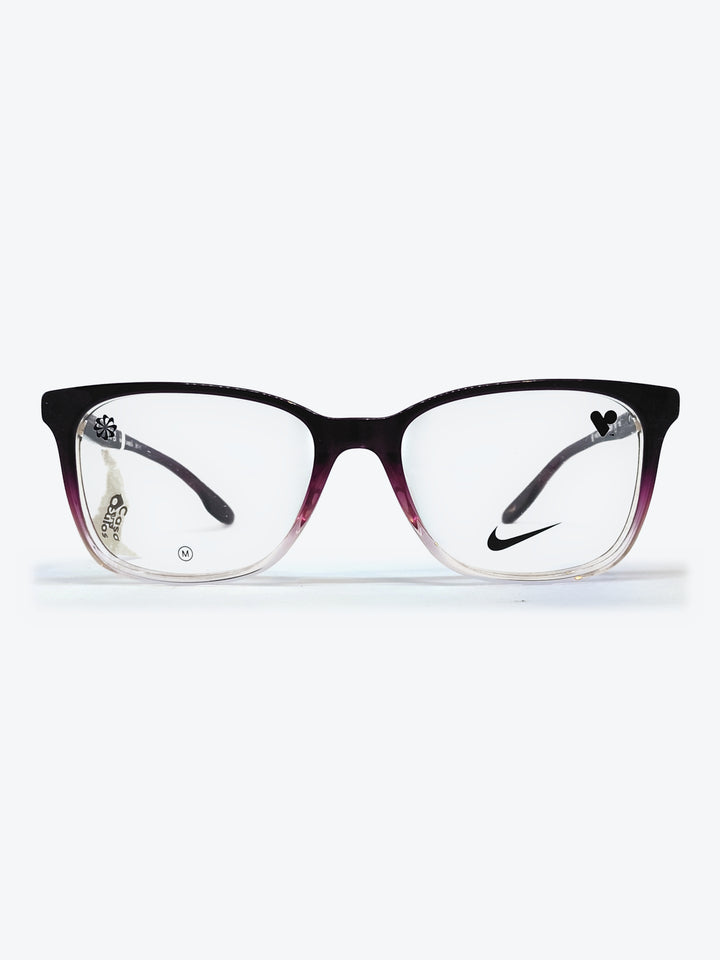 Armação Infantil Nike 5054 N Retangular Roxo Degradê - foto 1