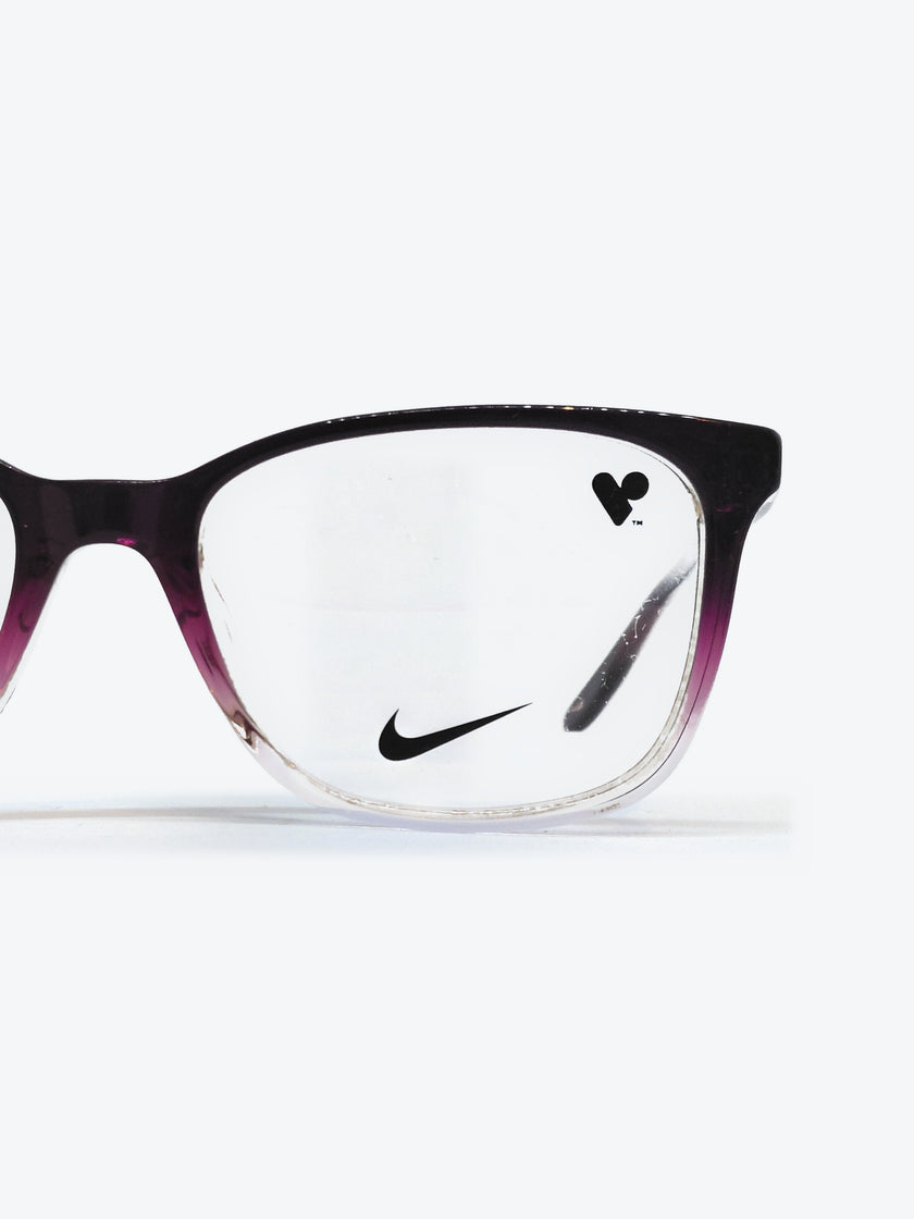 Armação Infantil Nike 5054 N Retangular Roxo Degradê - foto 3