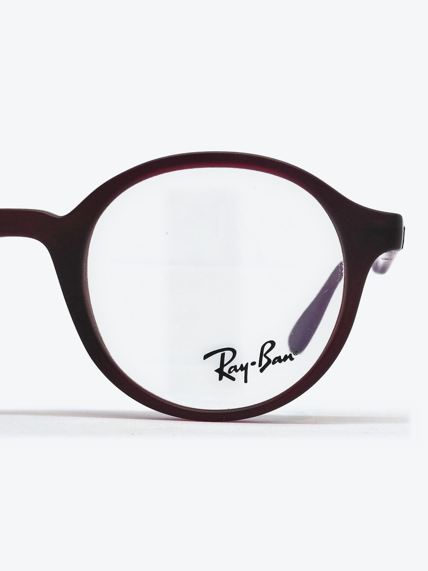 Armação Infantil Ray-Ban RB1561 Redonda Bordô e Roxo - foto 2