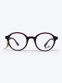 Armação Infantil Ray-Ban RB1561 Redonda Bordô e Roxo - foto 3