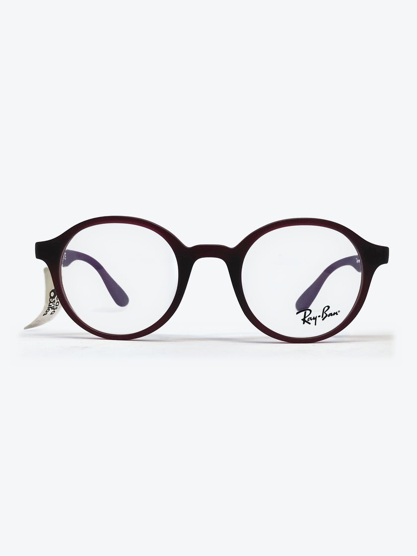 Armação Infantil Ray-Ban RB1561 Redonda Bordô e Roxo - foto 3
