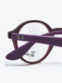Armação Infantil Ray-Ban RB1561 Redonda Bordô e Roxo - foto 5