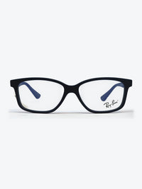 Armação Infantil Ray-Ban RB1583L Retangular Preto e Azul - foto 1