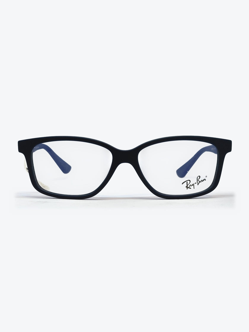 Armação Infantil Ray-Ban RB1583L Retangular Preto e Azul - foto 1