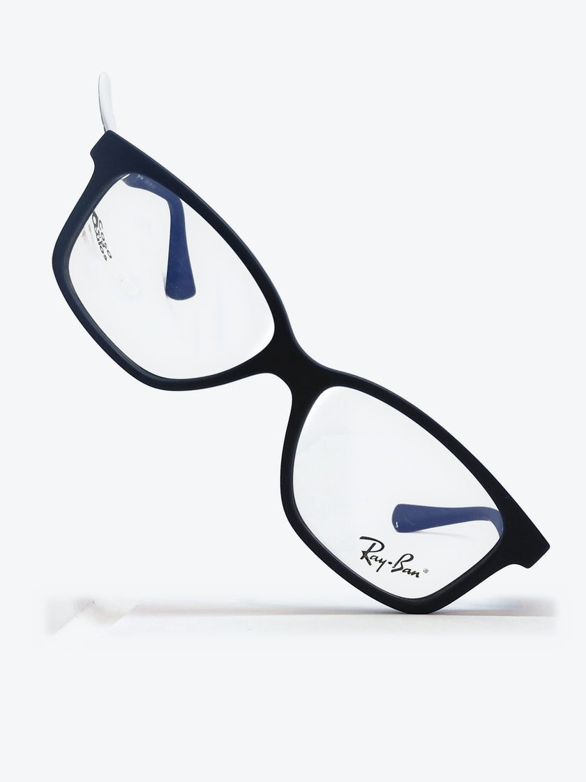 Armação Infantil Ray-Ban RB1583L Retangular Preto e Azul - foto 4