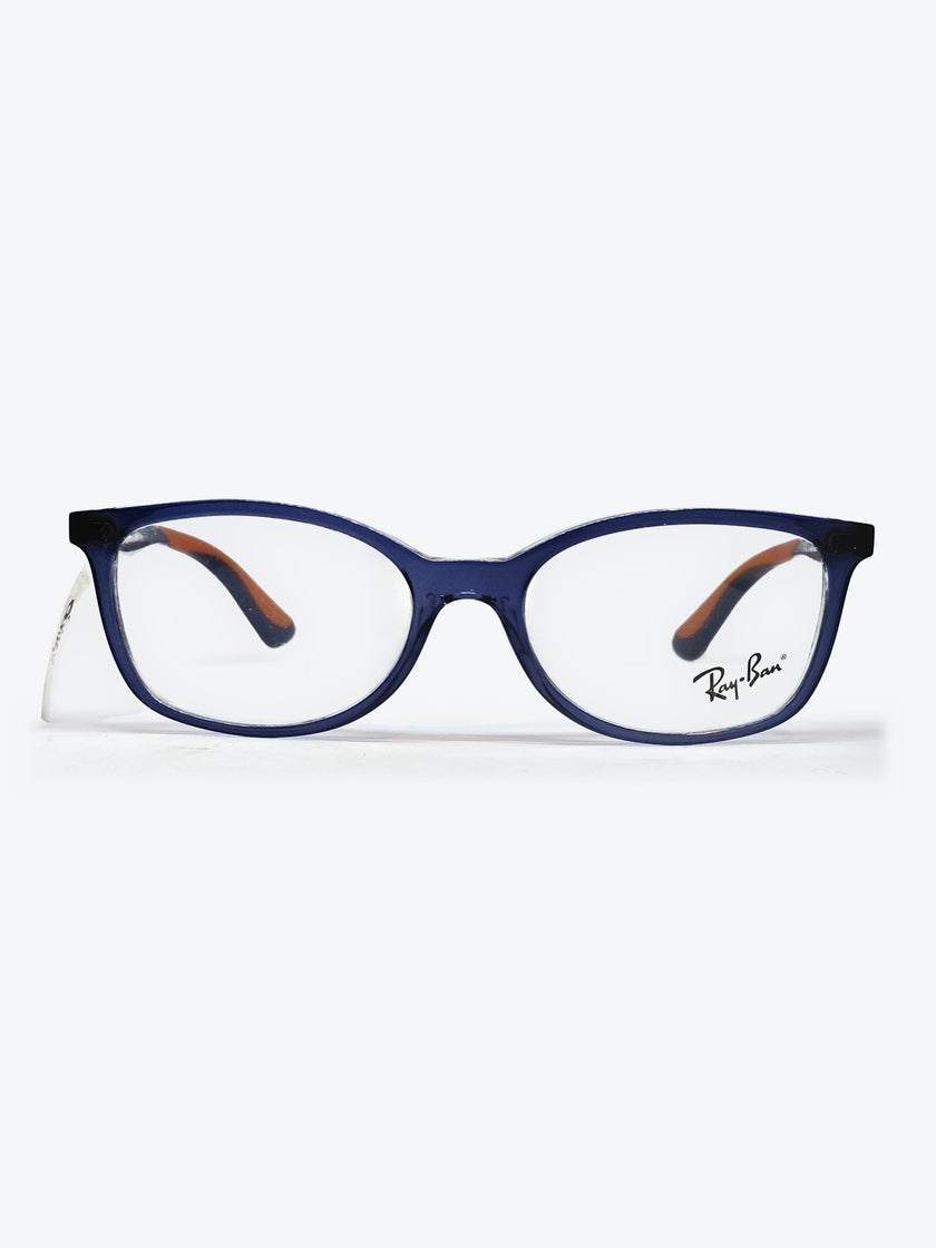 Armação Infantil Ray-Ban RB1586L Oval Azul e Laranja - foto 2