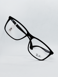 Armação Ray-Ban RB7171L masculina preta fosca - frente