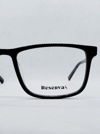 Armação Reserva RSV2606 Retangular Preta e Verde