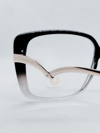 Óculos de Grau SL8010 Quadrado Degradê Preto