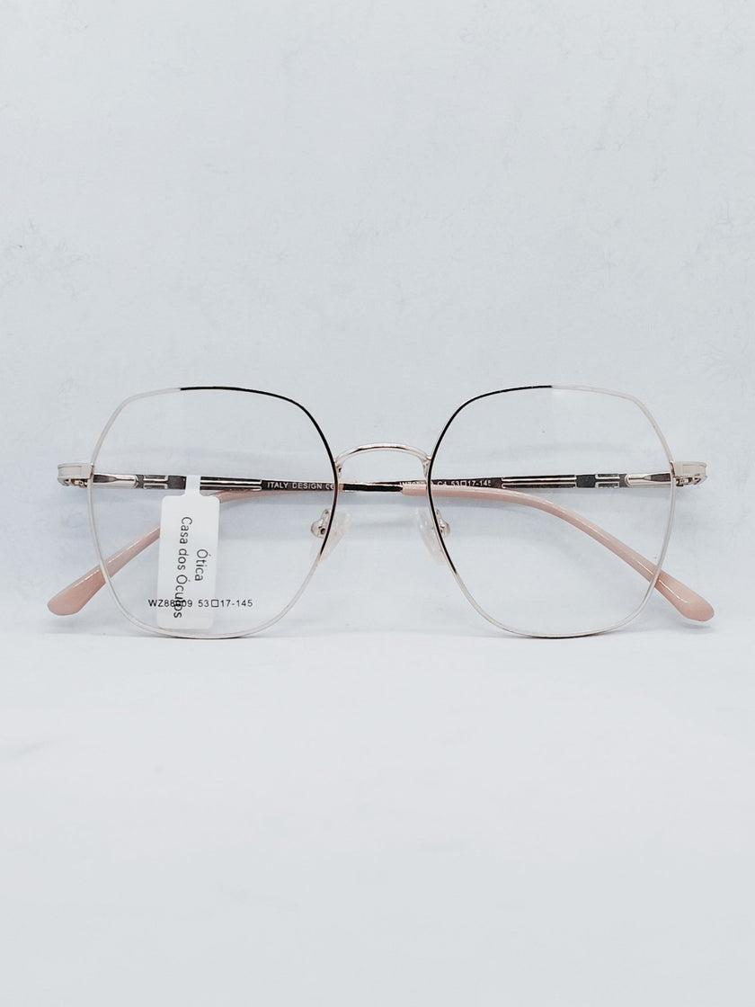 Óculos WZ88009 rosé - frente