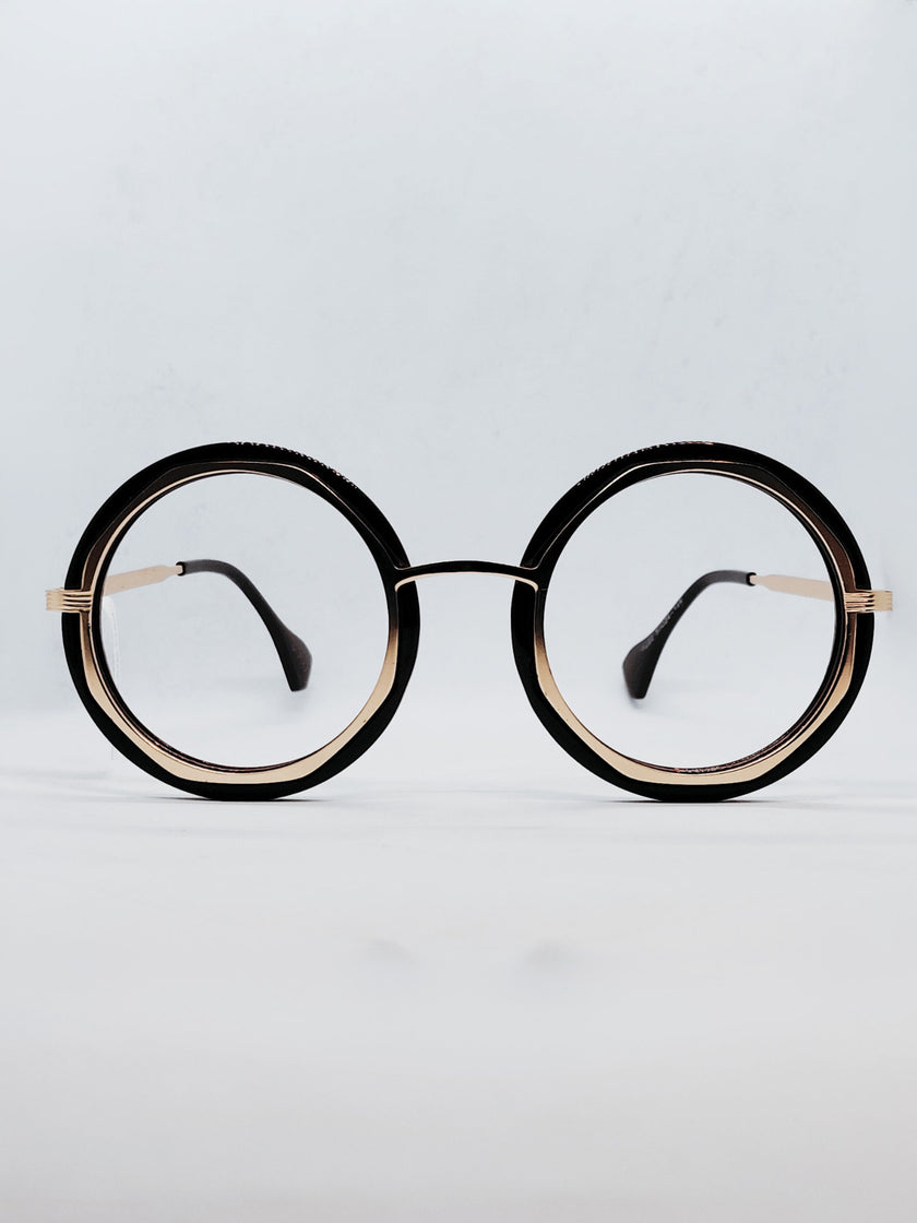 16222 preto e dourado - haste