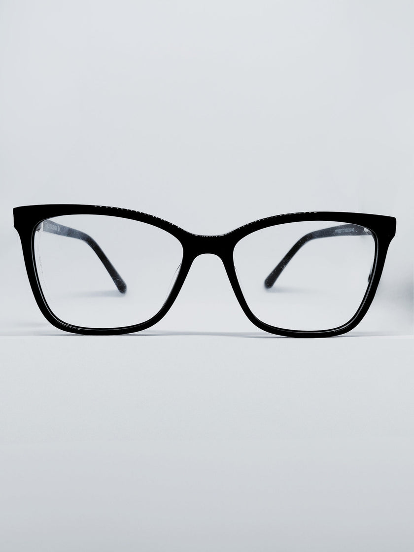 Óculos de Grau YY18007 Gatinho Preto — frente
